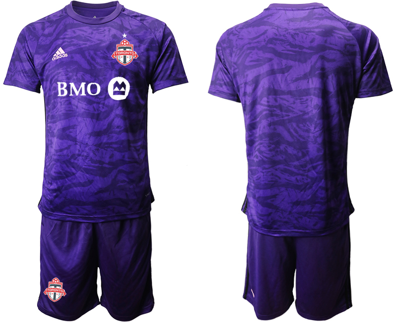 Men 2020-2021 club Toronto FC goalkeeper purple Soccer Jerseys